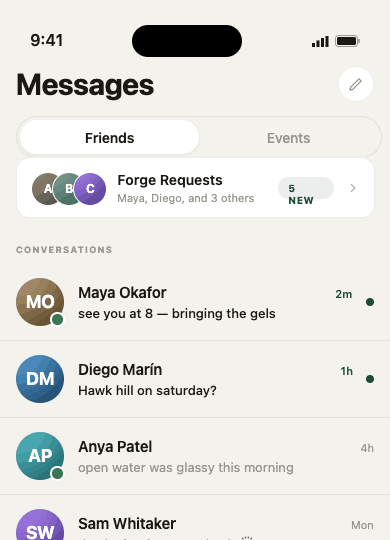 Forge Messages