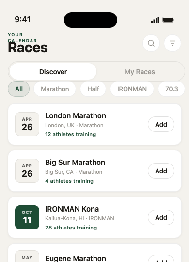 Forge Races — find and add races
